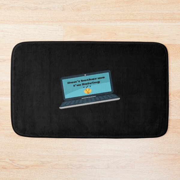 Item preview, Don’t Bother Me, I’m Coding – Programmer Humor Laptop Design designed and sold by Soft Strength Studio.