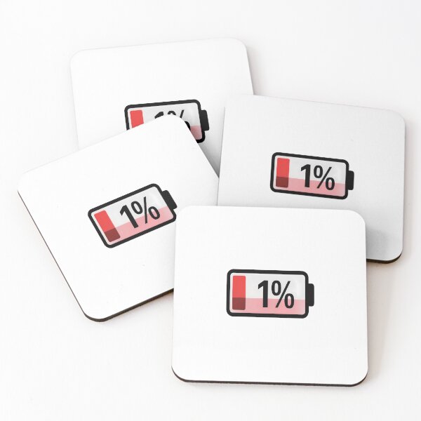 Item preview, Low Battery  Sticker designed and sold by stylishsketcher.