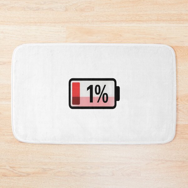 Item preview, Low Battery  Sticker designed and sold by stylishsketcher.