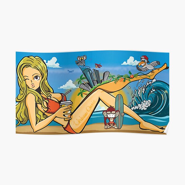Urban Oasis Gold Coast Poster
