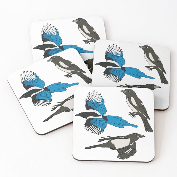 Item preview, Magpie’s  designed and sold by Leapingdoe.