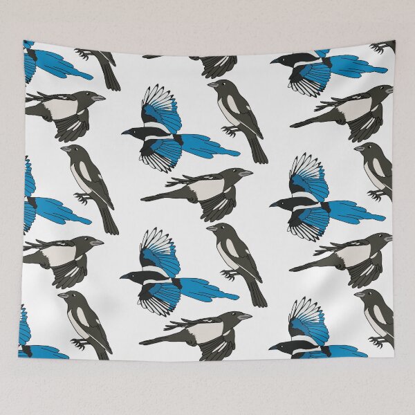 Item preview, Magpie’s  designed and sold by Leapingdoe.