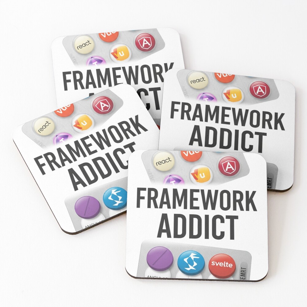 Item preview, Coasters (Set of 4) designed and sold by TRICKR.