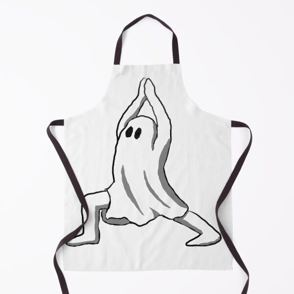 Item preview, Ghost In Warrior I Pose - Ghost Yoga designed and sold by SilentBanshee-.