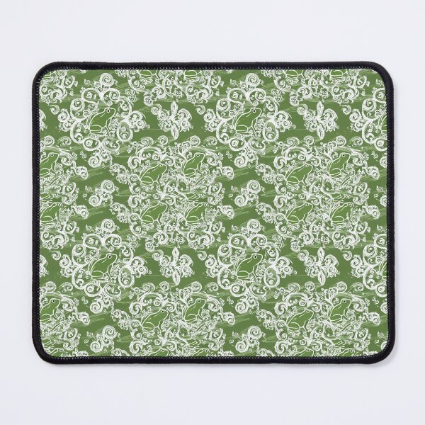 Item preview, Japanese Yuzen Frog Art Elegant Frog Pattern for Apparel & Decor designed and sold by Pariunos.
