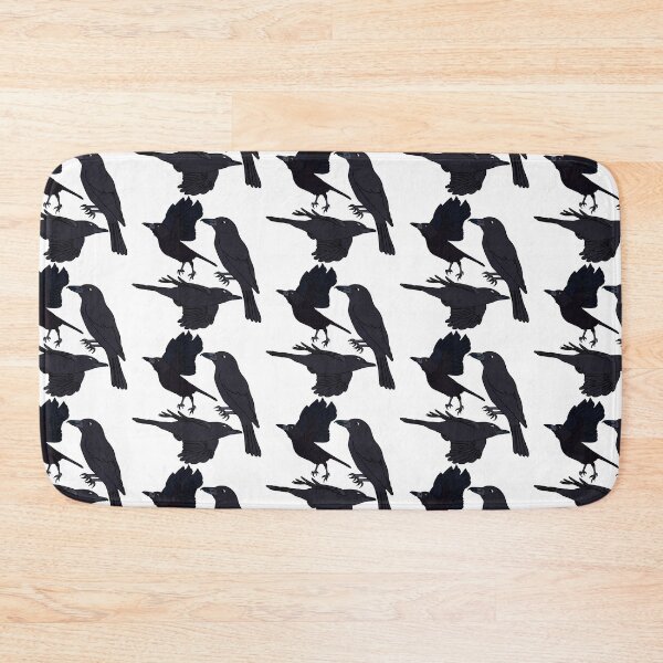 Item preview, Black Butcherbirds designed and sold by Leapingdoe.
