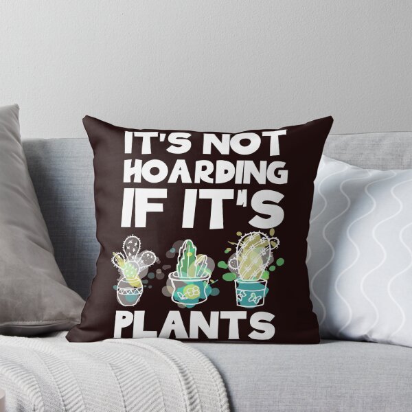 Item preview, No está acumulando si es divertido suculento interior de la camiseta de las plantas Regalo: "No está acumulando si es las plantas" | Botánica | Regalo para los jardineros | Alo designed and sold by larspat.