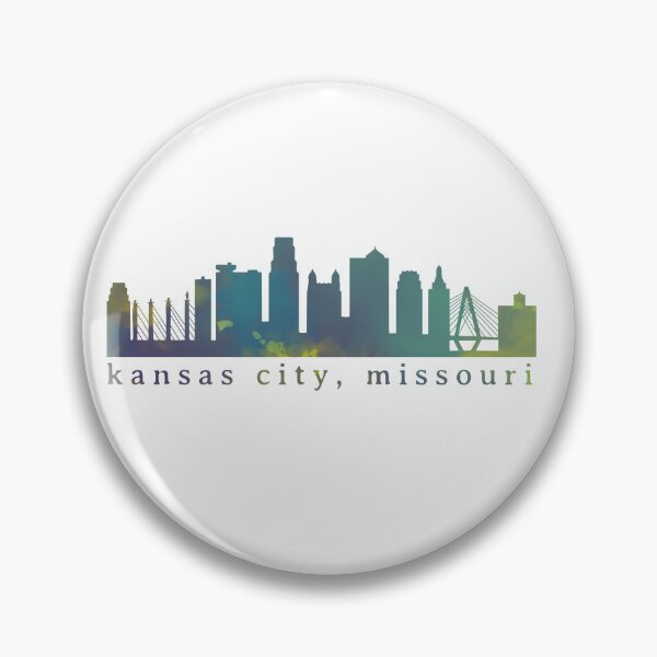 Item preview, Kansas City Skyline Splattered Colors designed and sold by calliew1217.