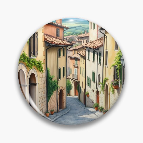 Item preview, Montefioralle, Tuscany: Warm Late Summer Afternoon designed and sold by LSVart.