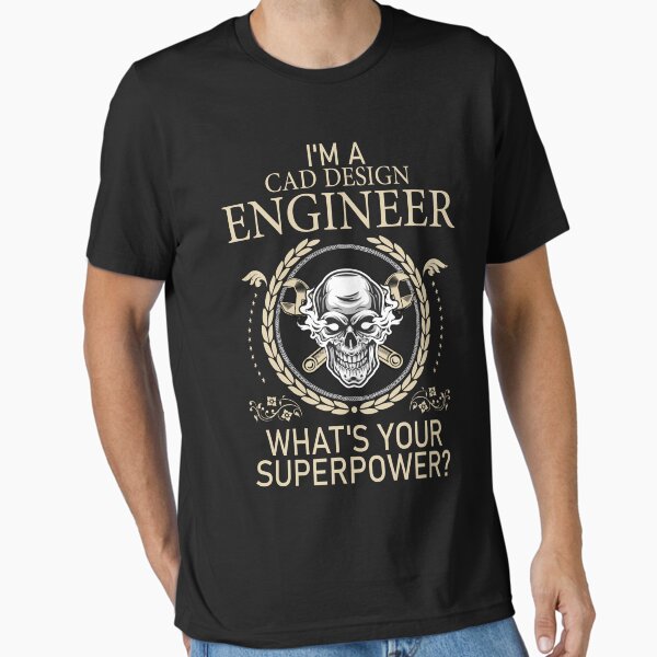 Item preview, Funny Cad Design Engineer What's Your Superpower designed and sold by LifeGoods103.