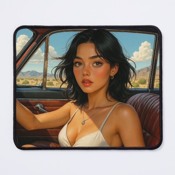 Item preview, Beauty on the Open Road, Woman Driving designed and sold by JonelleTshirts.