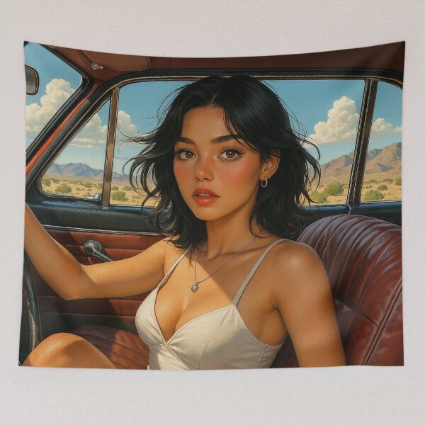 Item preview, Beauty on the Open Road, Woman Driving designed and sold by JonelleTshirts.