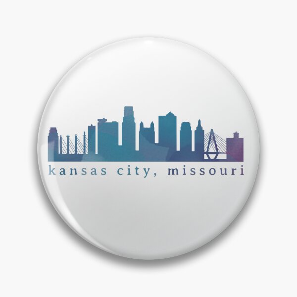 Item preview, Kansas City Skyline Splattered Colors designed and sold by calliew1217.