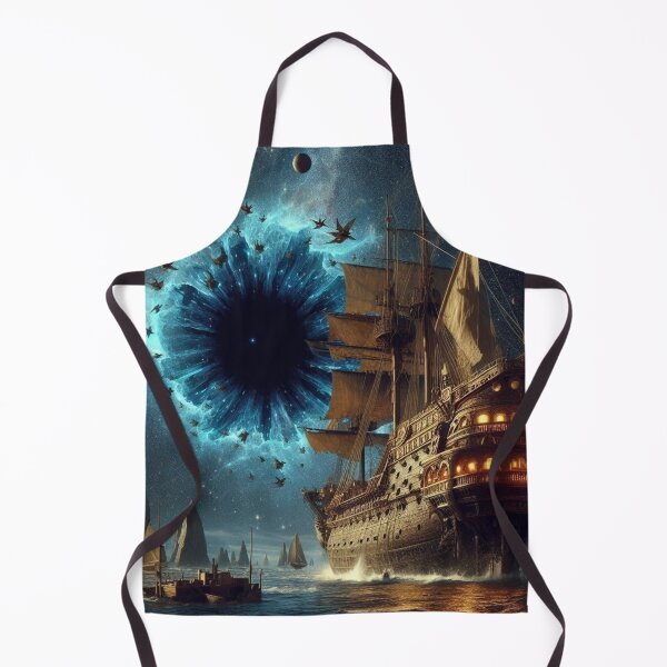 Item preview, black hole and sailing ship designed and sold by Dogandesighn.
