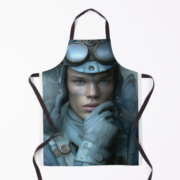 Item preview, Steampunk Pilot with Butterfly and Blue Theme designed and sold by Artessie.