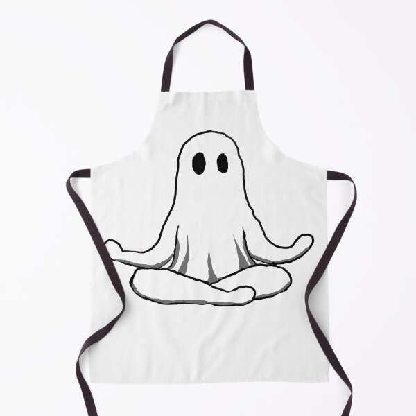 Item preview, Ghost In Lotus Pose - Ghost Yoga designed and sold by SilentBanshee-.