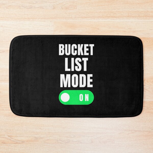 Item preview, Bucket list mode on funny bucket list trip vacation traveler designed and sold by snowry.