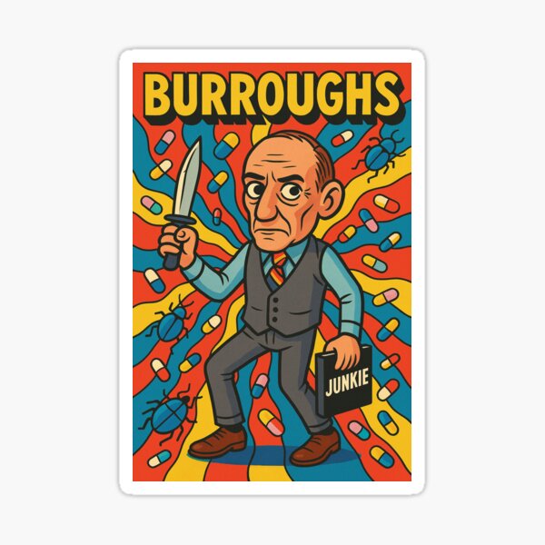 Item preview, 	William S. Burroughs – Psychedelic Pop Vision designed and sold by Void Supply.