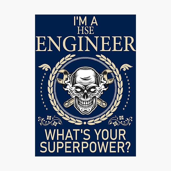 Item preview, Funny Hse Engineer What's Your SuperPower designed and sold by LifeGoods103.