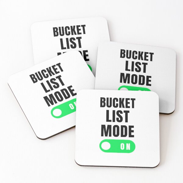 Item preview, Bucket list mode on funny bucket list trip vacation designed and sold by snowry.