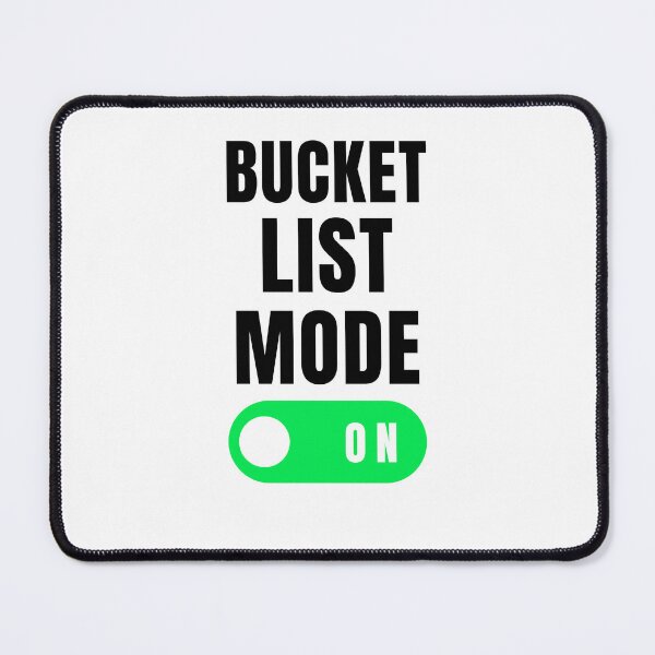 Item preview, Bucket list mode on funny bucket list trip vacation designed and sold by snowry.
