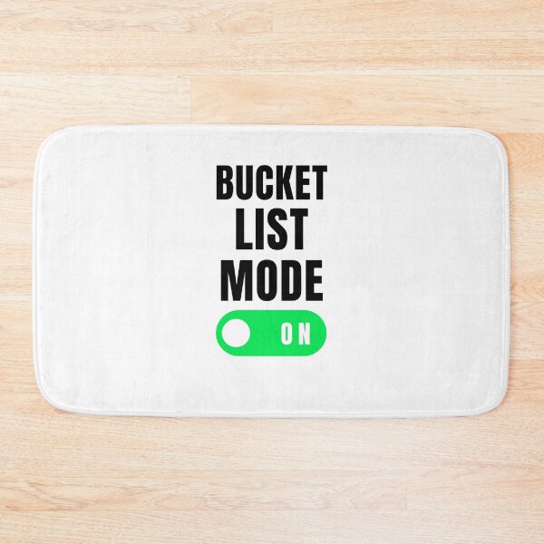Item preview, Bucket list mode on funny bucket list trip vacation designed and sold by snowry.