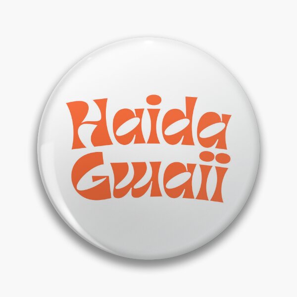 Item preview, Haida Gwaii - Bold Orange Font designed and sold by ROB604.