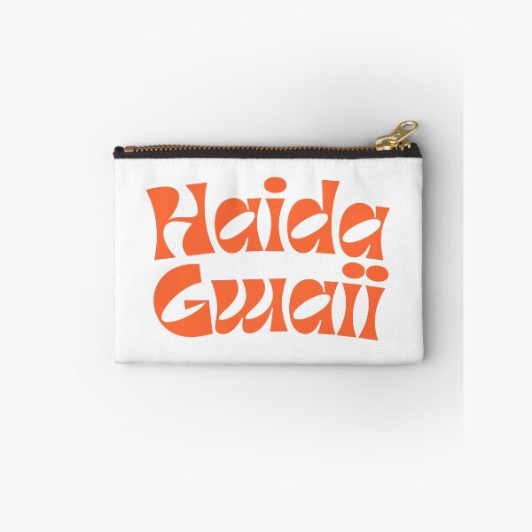 Aperçu de l'œuvre Haida Gwaii - Bold Orange Font créée et vendue par ROB604.