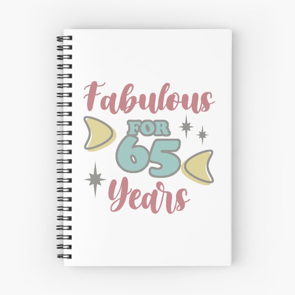 Item preview, Fabulous 65th Birthday For Women designed and sold by thepixelgarden.