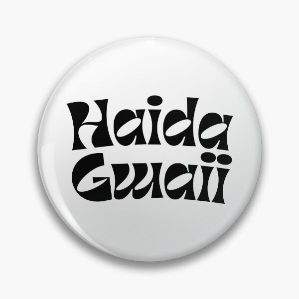Item preview, Haida Gwaii - Bold Black Font designed and sold by ROB604.