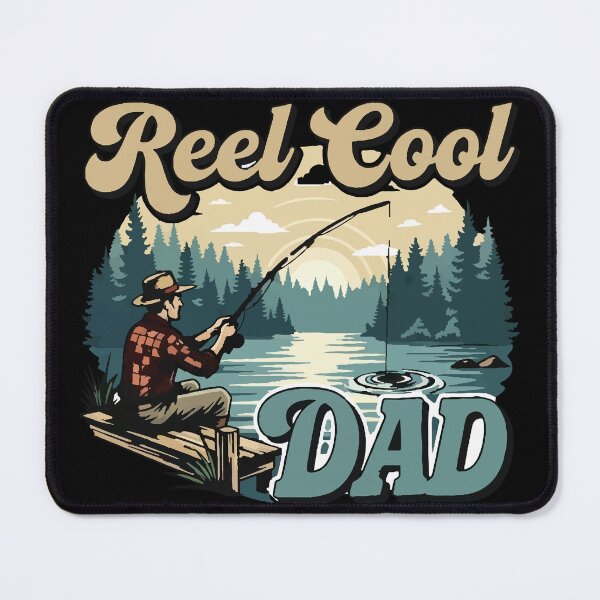 Item preview, Reel Cool Dad | Funny Vintage Fishing Father's Day Gift designed and sold by amersoliman3.