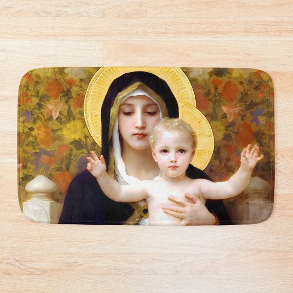 Item preview, William-Adolphe Bouguereau - Madonna of the Lilies designed and sold by Jon-Baran.