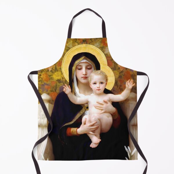Item preview, William-Adolphe Bouguereau - Madonna of the Lilies designed and sold by Jon-Baran.