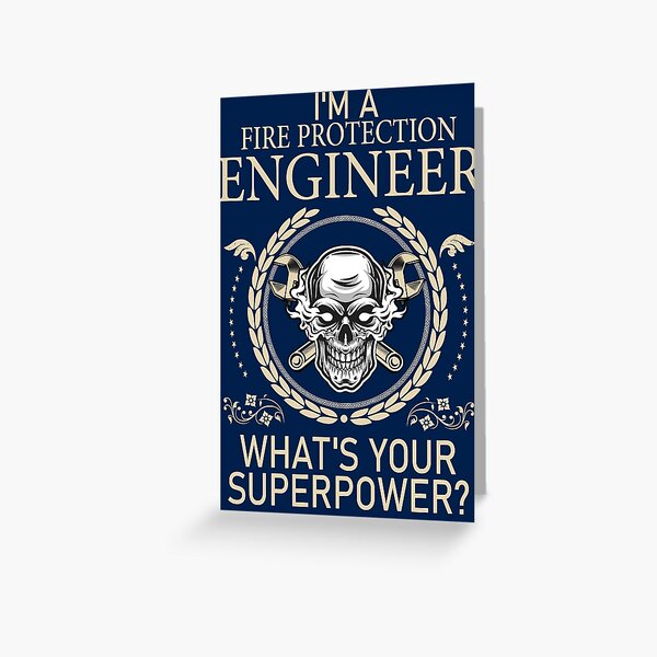 Item preview, Funny Fire Protection Engineer What's Your SuperPower designed and sold by LifeGoods103.