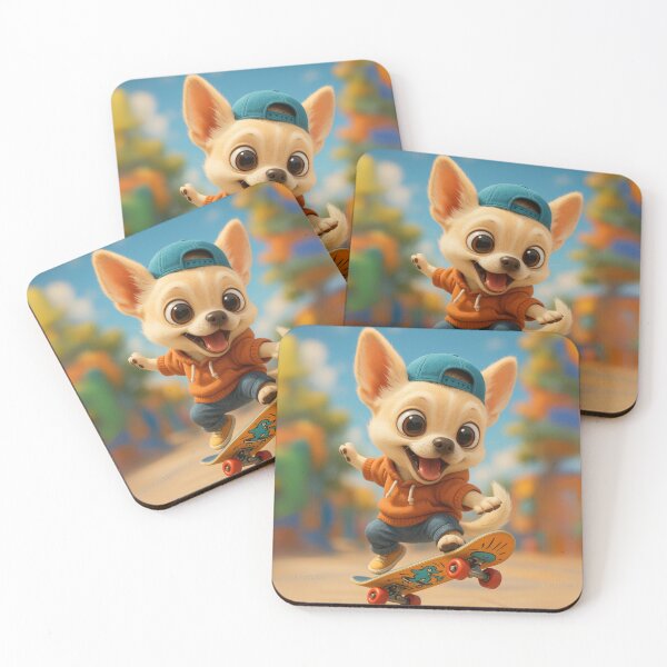 Item preview, Skater Apple Head Chihuahua designed and sold by Sillytoe.