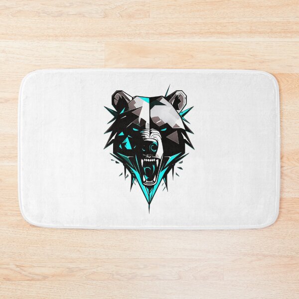 Item preview, Bear illustration - Blue designed and sold by StefAnimal.