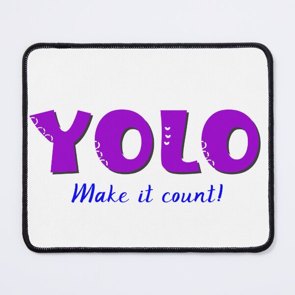Item preview, YOLO - Purple designed and sold by Muggio.