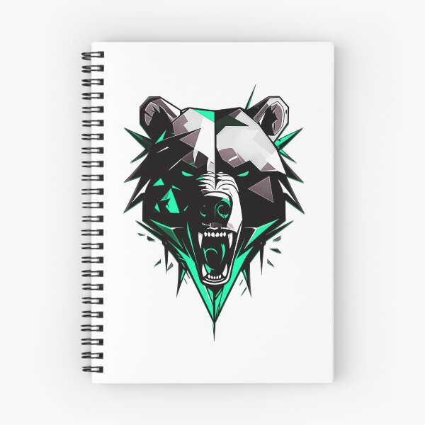 Item preview, Bear illustration - Green designed and sold by StefAnimal.