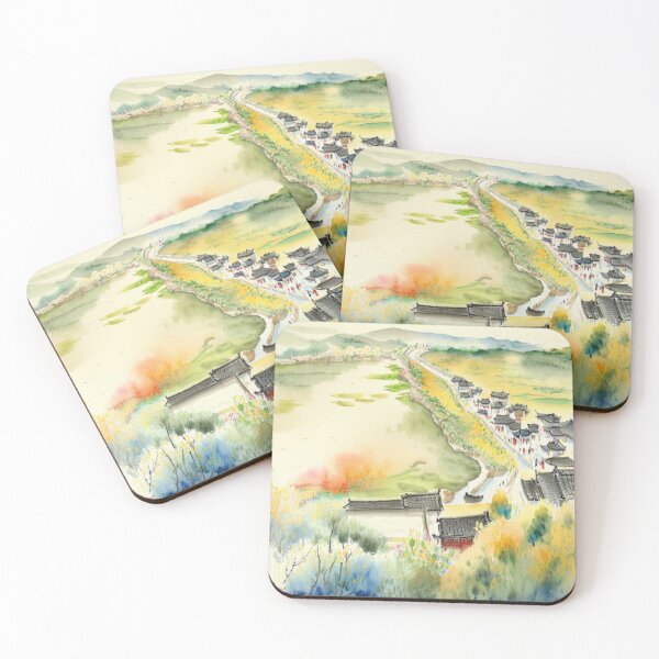 Item preview, Torcross and Slapton 3（watercolour + AI) designed and sold by artsmeow.