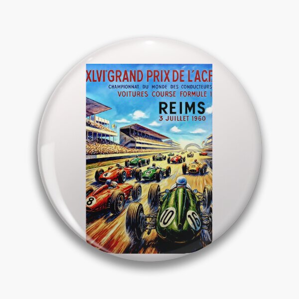 Item preview, Blast from the past Reims Vintage poster 1960 variation designed and sold by Helios Be. Lavsh.