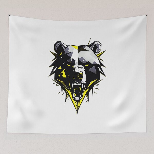 Item preview, Bear illustration - Yellow designed and sold by StefAnimal.