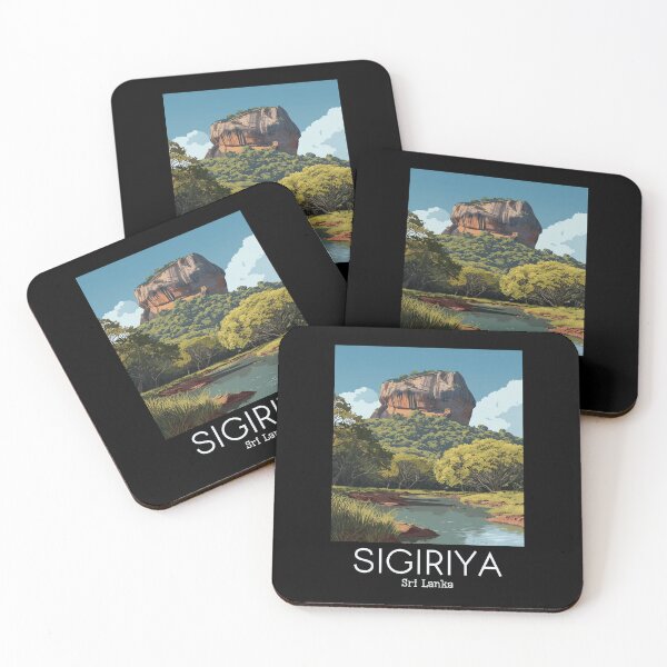 Item preview, A Vintage Illustration of Sigiriya - Sri Lanka  designed and sold by GoodOldVintage.