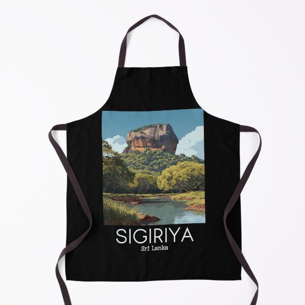 Item preview, A Vintage Illustration of Sigiriya - Sri Lanka  designed and sold by GoodOldVintage.