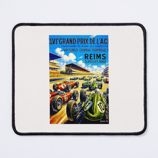 Item preview, Blast from the past Reims Vintage poster 1960 variation#1 designed and sold by Helios Be. Lavsh.