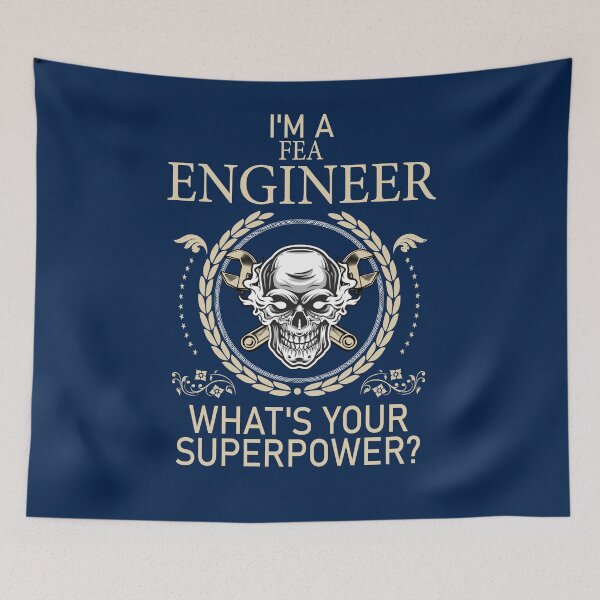 Item preview, Funny FEA Engineer What's Your SuperPower designed and sold by LifeGoods103.