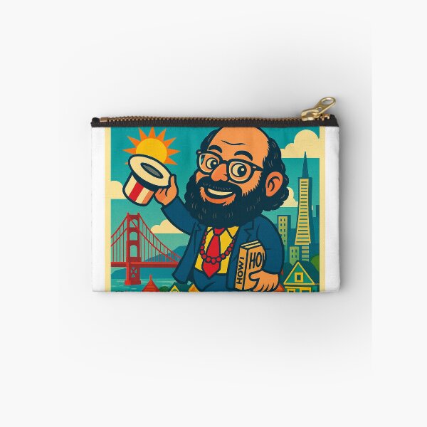 Item preview, Allen Ginsberg in San Francisco – Pop Beat Tribute designed and sold by Void Supply.