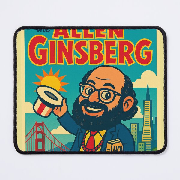 Item preview, Allen Ginsberg in San Francisco – Pop Beat Tribute designed and sold by Void Supply.