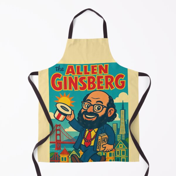 Item preview, Allen Ginsberg in San Francisco – Pop Beat Tribute designed and sold by Void Supply.