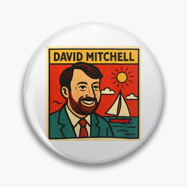 Item preview, David Mitchell Retro Style designed and sold by lukawestwood.