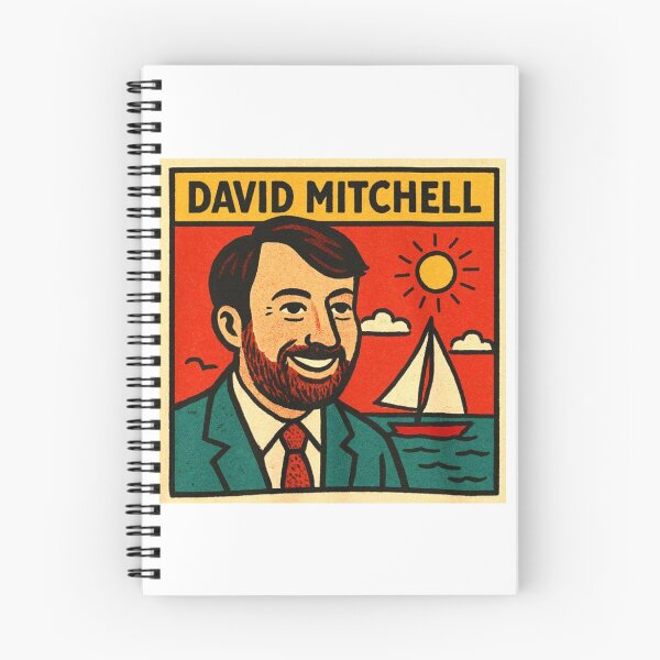 Item preview, David Mitchell Retro Style designed and sold by lukawestwood.